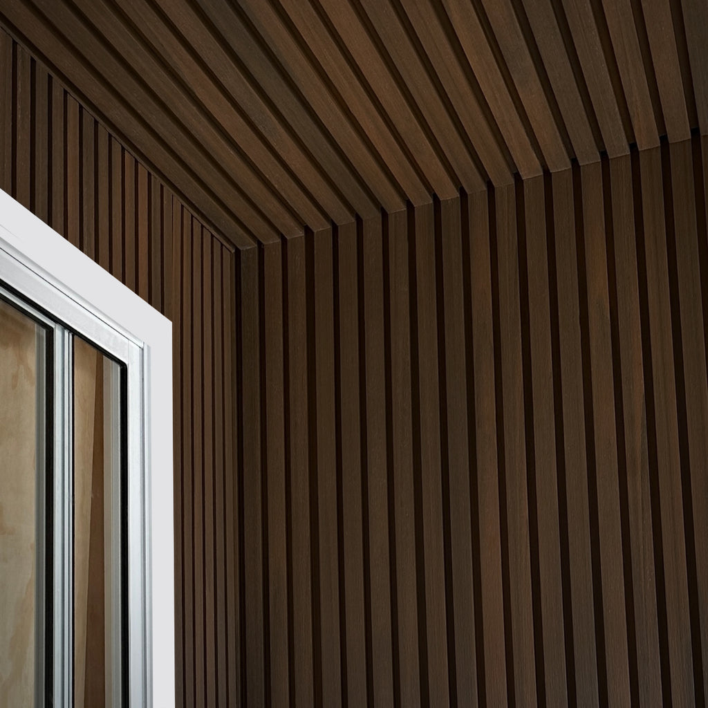Pod ceiling cladding wraparound